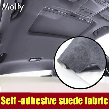 200x150cm Self-adhesive Suede Fabric Adhesive Faux Leather for Car Interior Modification Velvet Leather Repair Patches for Sofa