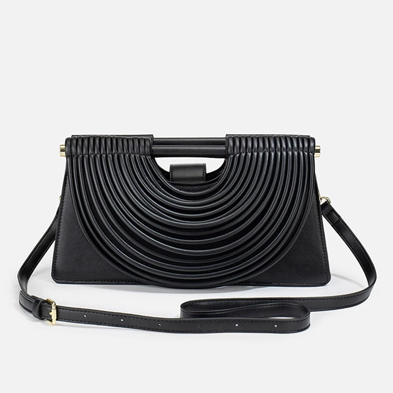 Handbags for Women 2025 New Gold Luxury Designer Brand Handwoven Noodle Bags Leather Pulled Hobo Silver Evening Clutch Chic