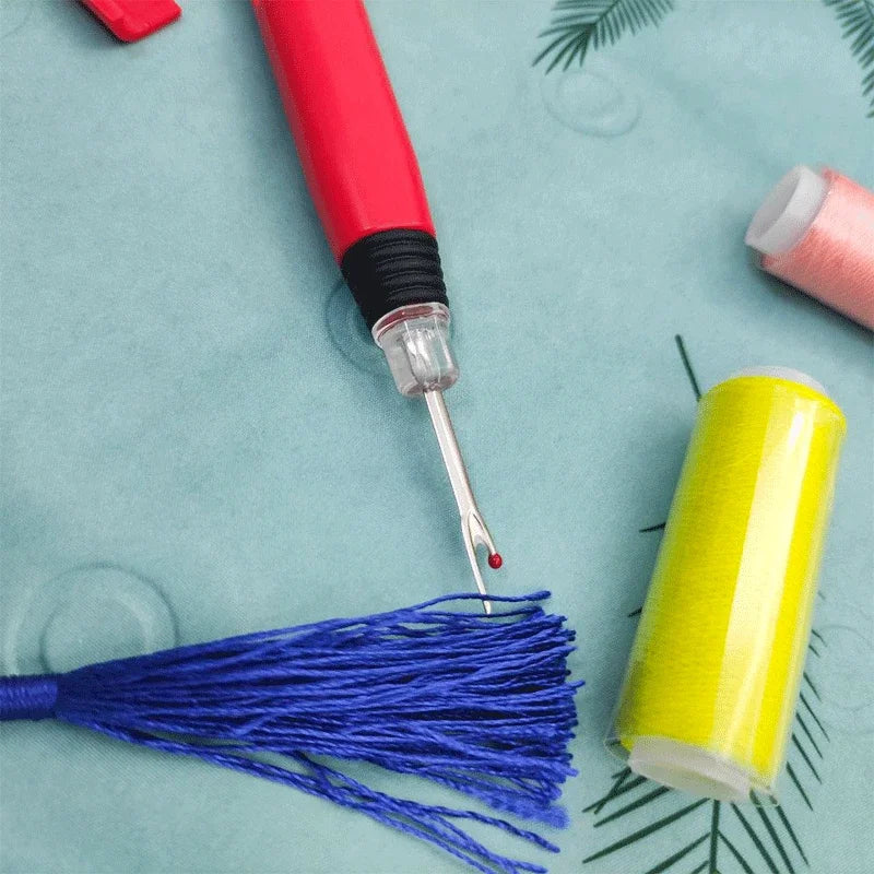 Needle Threader Led Needle Threader With Light Thread Remover Cross-Stitch Sewing Accessories Tools Garment Thread Remover Knife