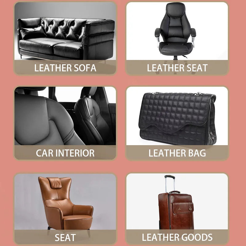 PU Leather Artificial Synthetic Leather Repair Patches Wear-resistant Self Adhesive Fix Stickers for Sofa Car Seat Refurbish