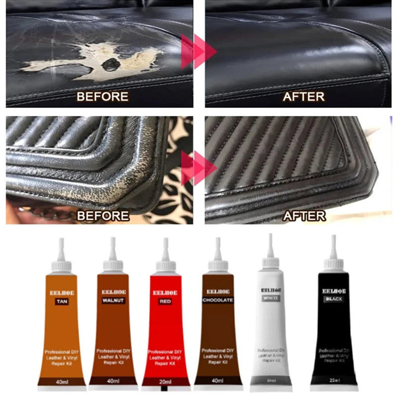 New Leather Finish Car Leather Repair Gel Car Seat Leather Complementary Refurbishing Cream Paint For Car Maintenance Paste