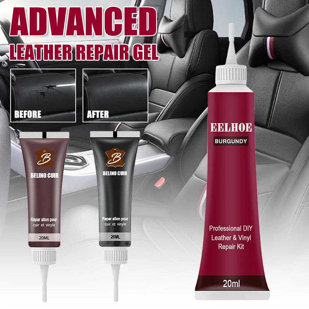 New Leather Finish Car Leather Repair Gel Car Seat Gel Leather Complementary Refurbishing Cream Paint For Car Maintenance Paste