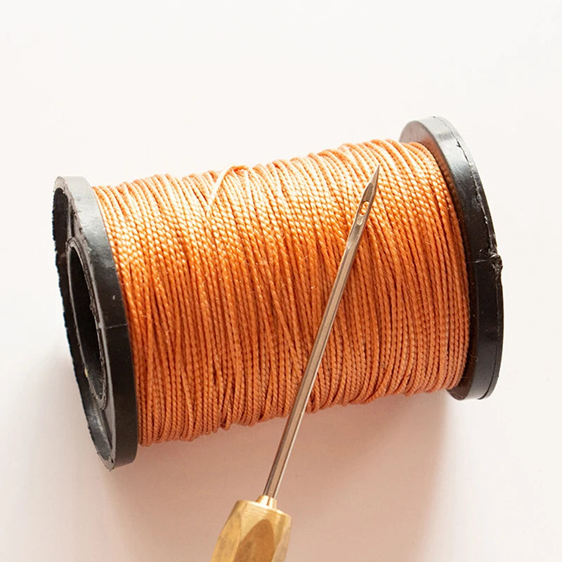 1Roll Sewing Thread For Leather Shoe Craft Sewing Thread Durable Strong Nylon Threads Hand Stitching Cord 50 Meters