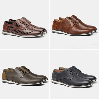 Leather loafer men fashion comfortable 2024 brand casual shoes men