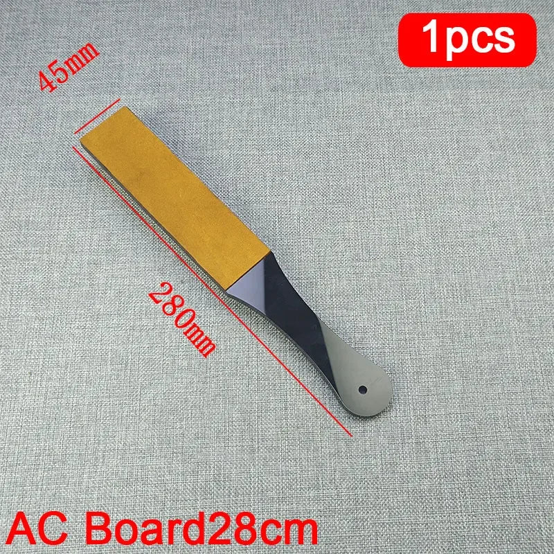 Leather for Knife Sharpening with Polishing Compound - Double Sided Stropping Leather : Knife for Wood Carving and Woodworking.