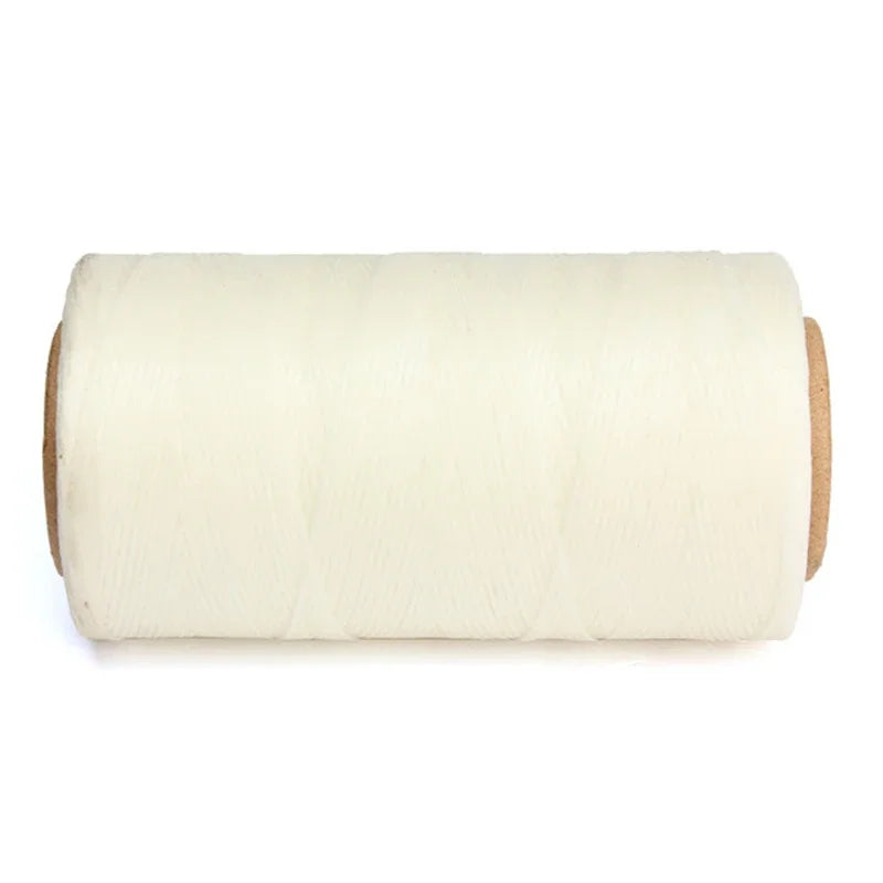 Durable 240 Meters 1mm 150D Leather Waxed Thread Cord DIY Craft Tool Hand Stitching Thread Bookbinding Wallet Sewing Supplies