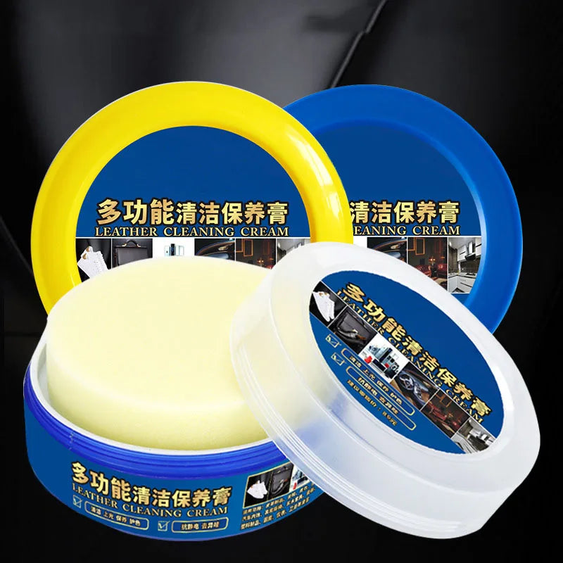 3 In 1 Deep Leather Conditioner Cream Restores Leather Surfaces Use On Leather Furniture Car Seats Shoes Bags