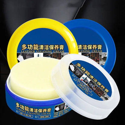 3 In 1 Deep Leather Conditioner Cream Restores Leather Surfaces Use On Leather Furniture Car Seats Shoes Bags