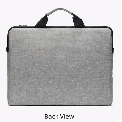 Business Style Laptop Handbag Ultra Thin Shockproof Laptop Sleeve Case Large Capacity with Handle Laptop Protective Pouch
