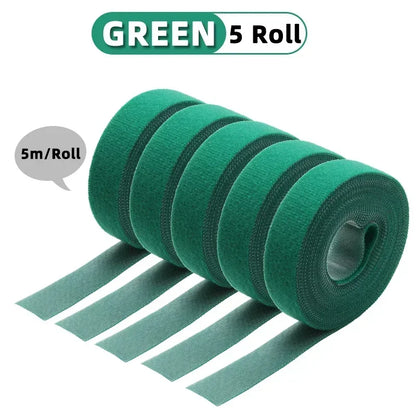 5m/roll Cable Ties Reusable Loop Bundle Self Adhesive Fastener Clip Wire Holder Management DIY Accessories Nylon Strap Organizer