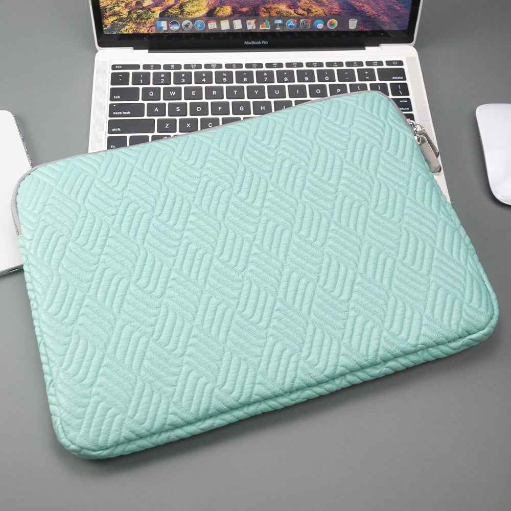 13/14/15/16 Inch Fashionable leather laptop bag For Laptop Cover for MacBook Air Pro Tablet Pouch Bag Fashion Notebook Soft Case