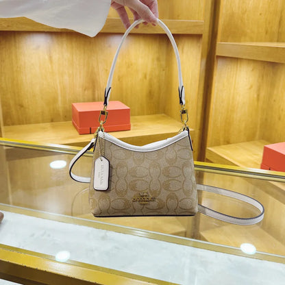 Women High End Designer Leather Underarm Shoulder Bag Classic Vintage Ladies Crossbody Handbag Elegant Multi-use Messenger Shoul