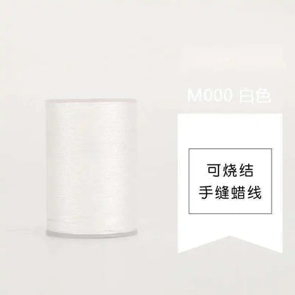 Hand High Quality Durable 0.35/0.45/0.55mm Leather Waxed Flat Wax Thread Cord For DIY Handicraft Tool Stitching Thread