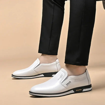 2024Leather Shoes for Men Designer Loafers High Quality Adult Moccasins Men Driving Shoes Male Footwear Men's Formal Shoes