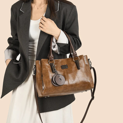Fashion Women PU Leather Handbags Tote Bags High Quality Ladies Shoulder Messenger Bags Casual Female Crossbody Bags for Women