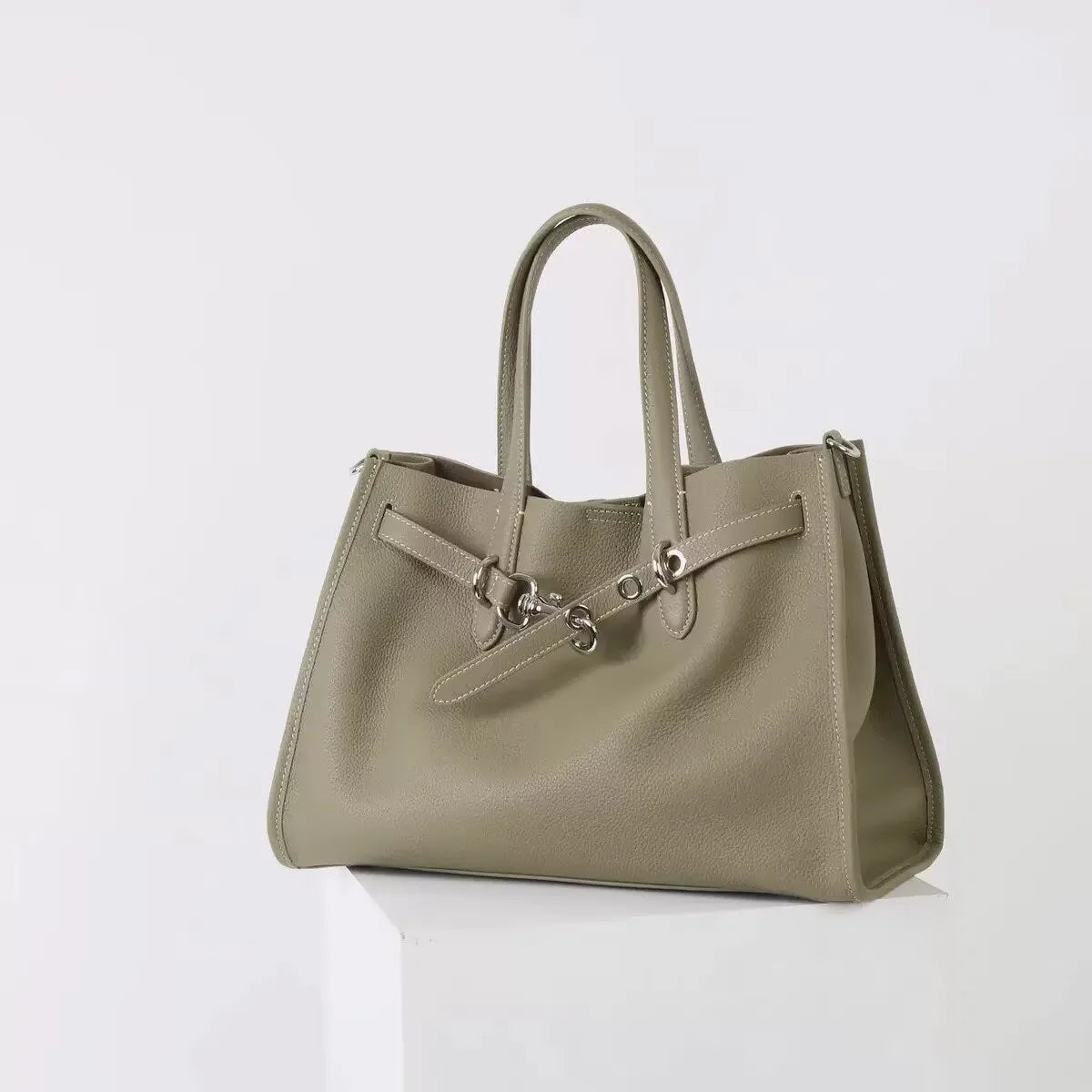 2026 Genuine Leather Tote Bag for Women High Quality Commute Crossbody Bag Fashion Versatile Handbags Female Single Shoulder Bag