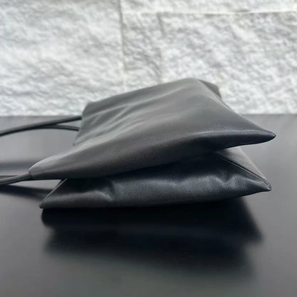 Leather Small Double Layer Bags For Women Luxury Designer Handbags And Purses 2026 New In Sheepskin Top Handle Underarm Shoulder