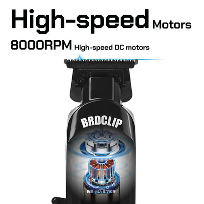BRD 106 107 609 BRDCLIP Professional Electric Hair Clipper Hair Trimmer DLC Blade with Base 7500RPM 8000RPM 7000RPM Barber Set