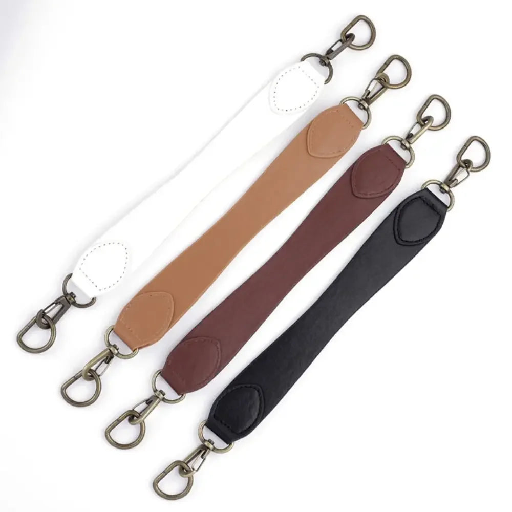 Leather Bag Accessories Leather Handbag Short Strap Armpit Bag Hand Carry Bag Handle Strap Solid Color Short Shoulder Bag Strap