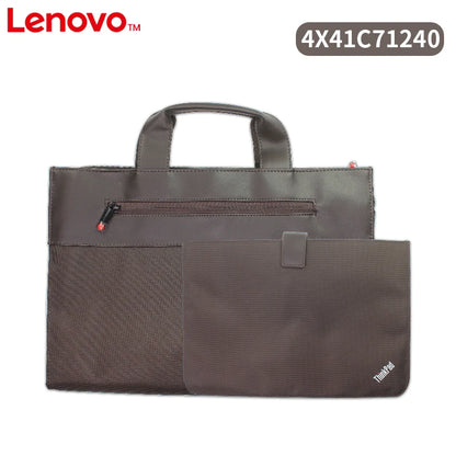 Laptop Bag Lenovo Laptop Bag 4X41C71240 ThinkPad Elite Shoulder Bag Set Brown Business Laptop Bag for MacBook Air Pro 13 14 15.6inch