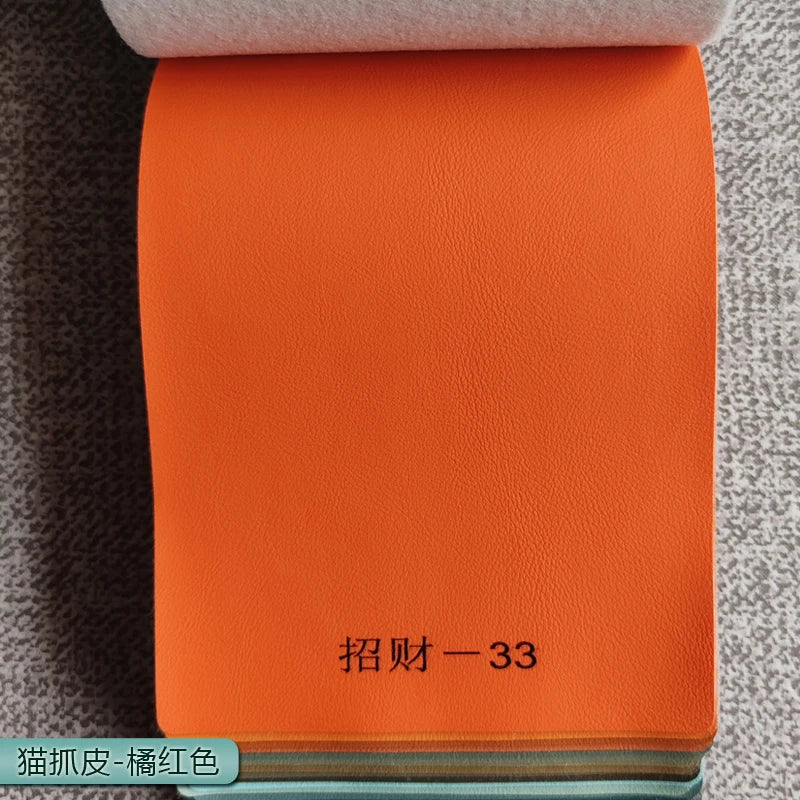 Synthetic Leather Fabric Cat Scratch Proof By The Meter for Upholstery Chair Sofa Cushion Sewing Cloth Wearable Waterproof Soft