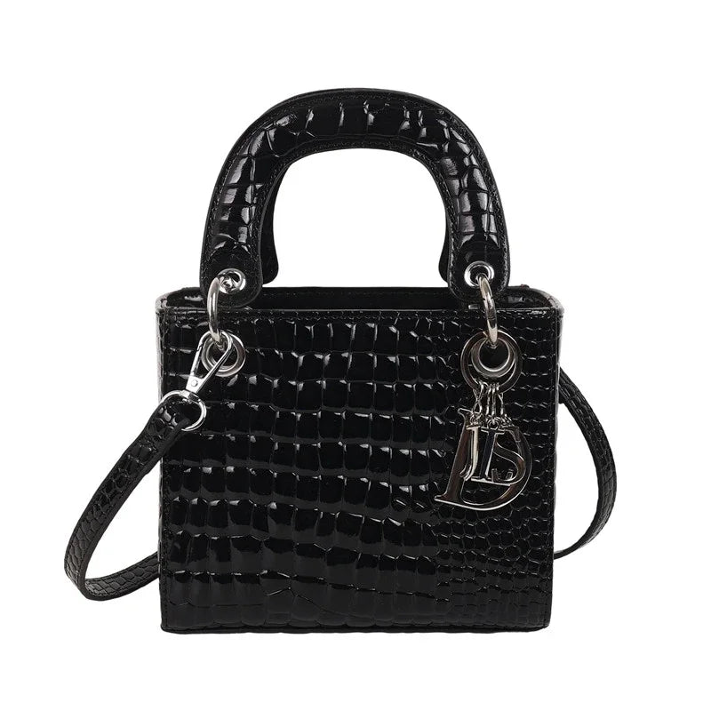 Elegant Leather Crossbody Bag For Women Luxury Designer Shoulder Handbag Classic Tote Purse Ladies Stylish Diaper Bags