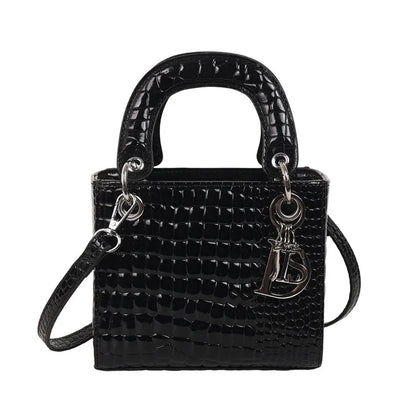 Elegant Leather Crossbody Bag For Women Luxury Designer Shoulder Handbag Classic Tote Purse Ladies Stylish Diaper Bags