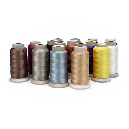 500d 4 Strands Sewing Thread Nylon Thin Mercerized  High-strength Embroidery Shine Down Jacket Strong And Durable Leather Thread