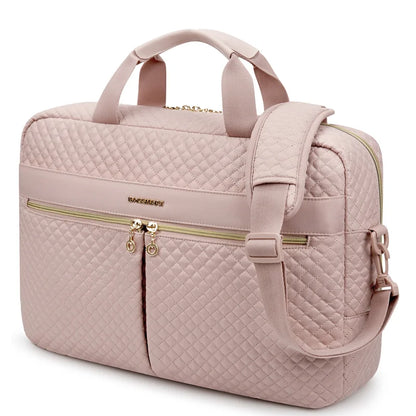 BAGSMART Large Capacity 17 inch Laptop Bag Shoulder Messenger Notebook Pouch Briefcase Office School Business Computer HandBag