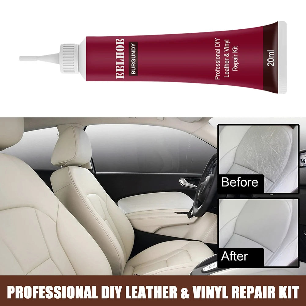 New Leather Finish Car Leather Repair Gel Car Seat Gel Leather Complementary Refurbishing Cream Paint For Car Maintenance Paste