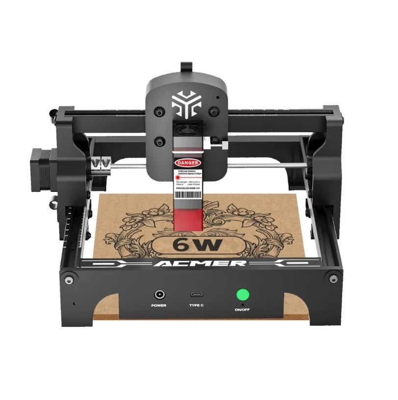 ACMER S1 Mini Portable Laser Engraving Machine DIY Laser Cut Engraver For Engrave Logo Wood Painted Metal Acrylic Glass Leather