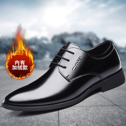 Men's New Business Leather Shoes Soft Soled Work Footwear Outdoor Non Slip Formal Shoes Fashion Casual Male Shoes Zapatos Homme