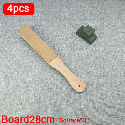 Leather for Knife Sharpening with Polishing Compound - Double Sided Stropping Leather : Knife for Wood Carving and Woodworking.