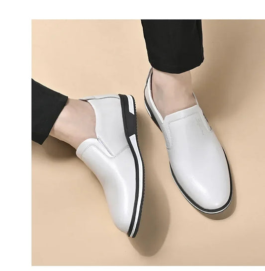 Leather Shoes for Men Designer Loafers High Quality Adult Moccasins Men Driving Shoes Male Footwear Men's Formal Shoes