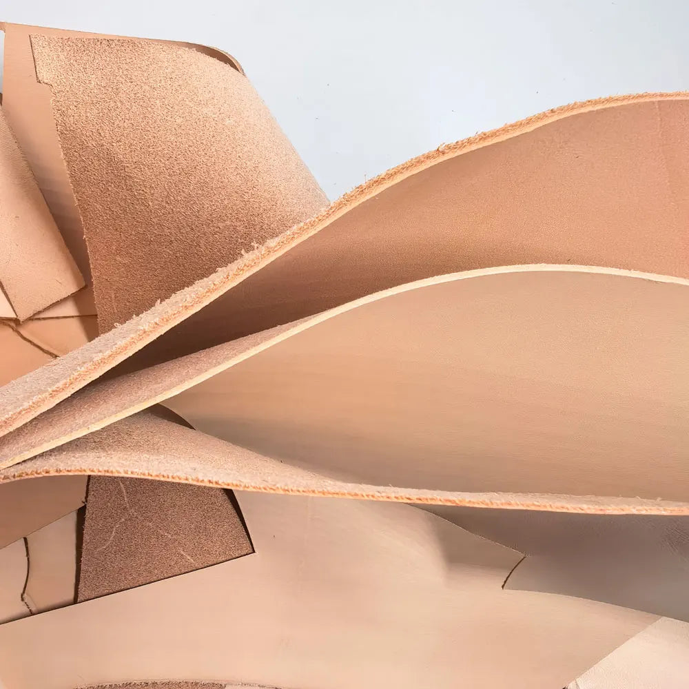 vegetable tanned leather  thickness cowhide cow leather Leather Scraps Leather Pieces leftover Retro DIY cheap