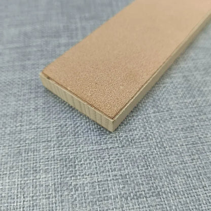 Leather for Knife Sharpening with Polishing Compound - Double Sided Stropping Leather : Knife for Wood Carving and Woodworking.