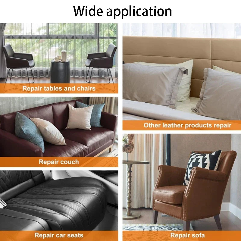 Max 250x137cm Self-adhesive Faux Leather Sofa Renovation Tool Leather Repair Patch for Sofa Bed Chair Car Interior Modification
