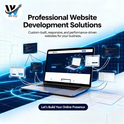 Web Tech Prime Full Cycle Web Development Services Programming & Development Software Solution