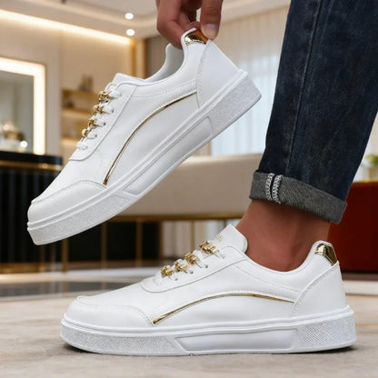 Men Casual Sneakers Leather Platform Sneakers for Women Classics Comfort Skateboarding Shoe Non-Slip Zapatillas Hombre Men Shoes
