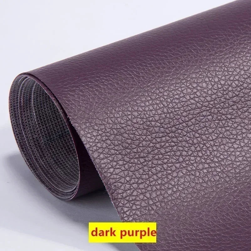 Max 250x137cm Self-adhesive Faux Leather Sofa Renovation Tool Leather Repair Patch for Sofa Bed Chair Car Interior Modification