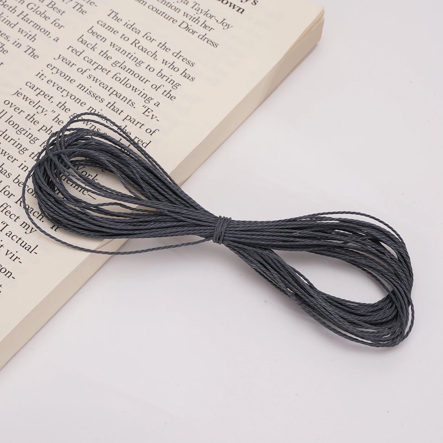 1mm Waxed Thread Polyester Waxed String for Crafts Leather Sewing Jewelry Making DIY Tools High Strength Waterproof Waxed Cord