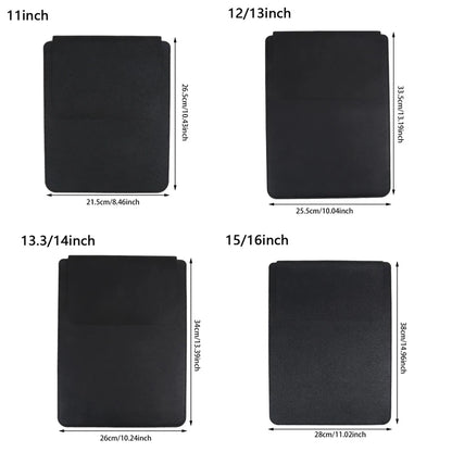 11/12/13/13.3/14/15/16in Suitable for Non-magnetic Laptop Inner Bag PU Leather Ultra-thin Portable Computer Bag Protective Case