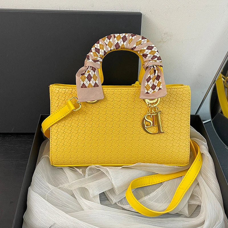 Luxury Leather Tote Bag for Ladies - Water-Resistant Designer Inspired Handbag with Interior Organizer