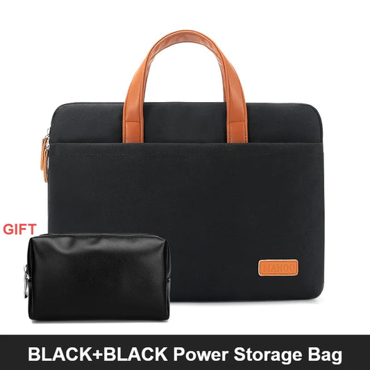 Portable Laptop Bags with Power Storage Case for 13-16 Inch Macbook Huawei Asus Dell Business Light Laptop Briefcase Bag Gifts