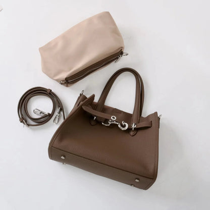 2026 Genuine Leather Tote Bag for Women High Quality Commute Crossbody Bag Fashion Versatile Handbags Female Single Shoulder Bag