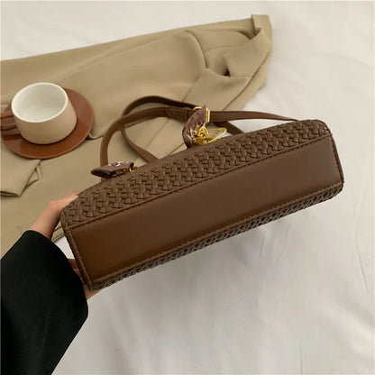 Luxury Leather Tote Bag for Ladies - Water-Resistant Designer Inspired Handbag with Interior Organizer
