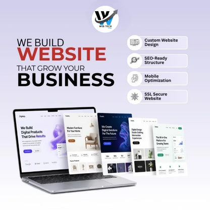 Web Tech Prime Full Cycle Web Development Services Programming & Development Software Solution