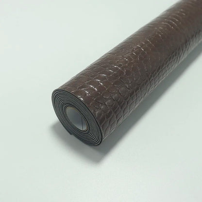 30×135cm Embossed Crocodile Pattern Faux Leather for Decorative Covering Bookbinding Wallet Making Handicrafts DIY Art Projects