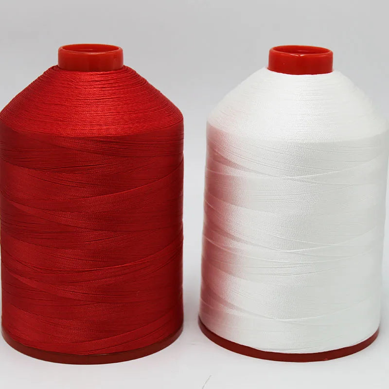 Large 500g 2-Strand Sewing Machine Thread 0.25mm Fine Leather Shoe Thread High-Strength Wear-Resistant for Knitting