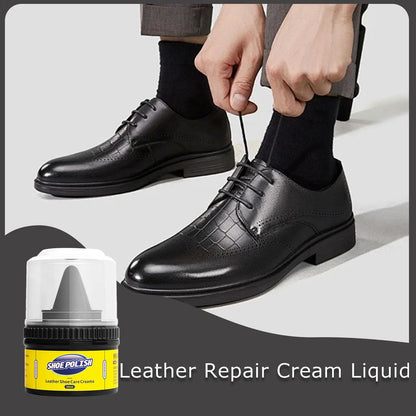 Leather cream leather care agent 50ml leather shoe care cream colorless shoe wax car leather care and interior cleaner
